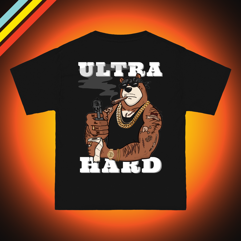 ULTRA HARD TEE - BACKSIDE JUMBO-SIZE ART