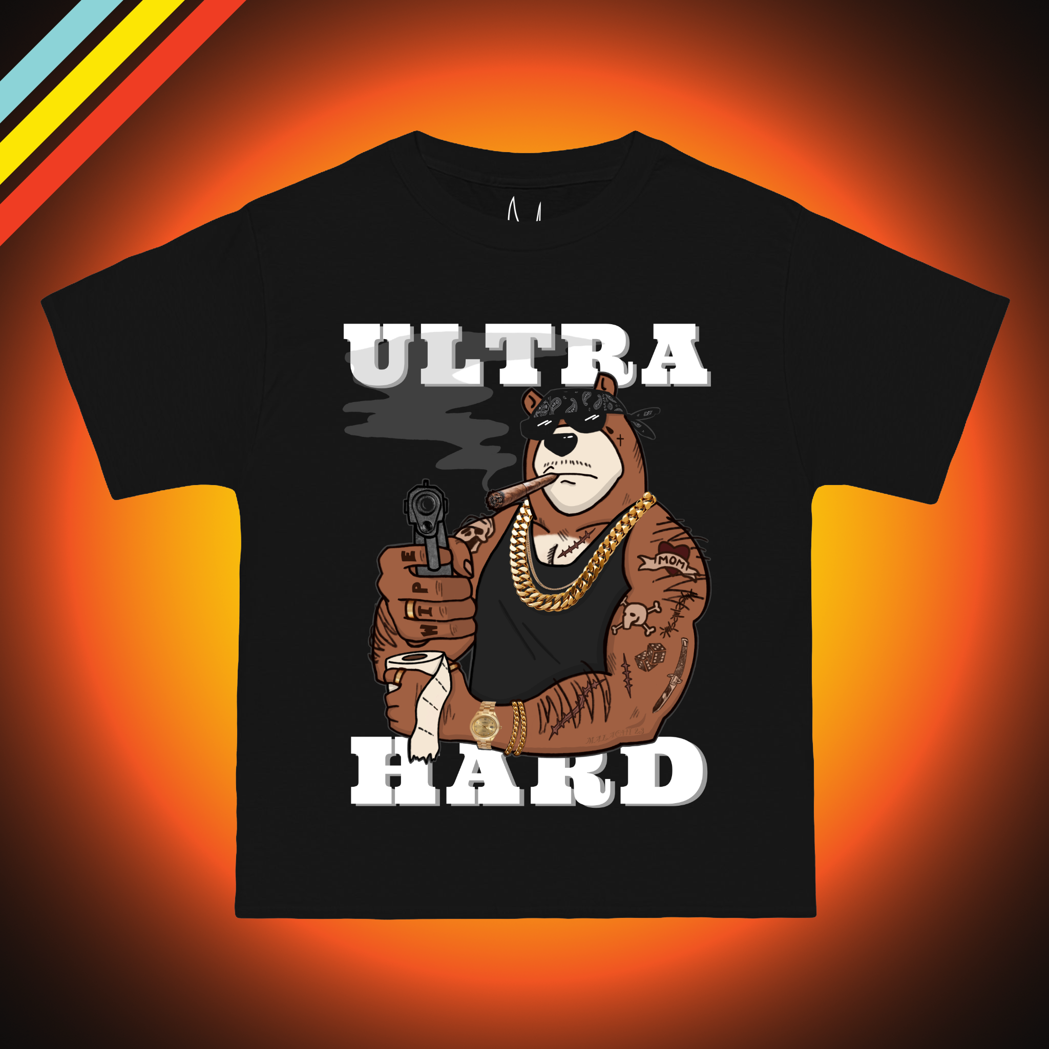ULTRA HARD - Unisex Tee - Jumbo Size Art