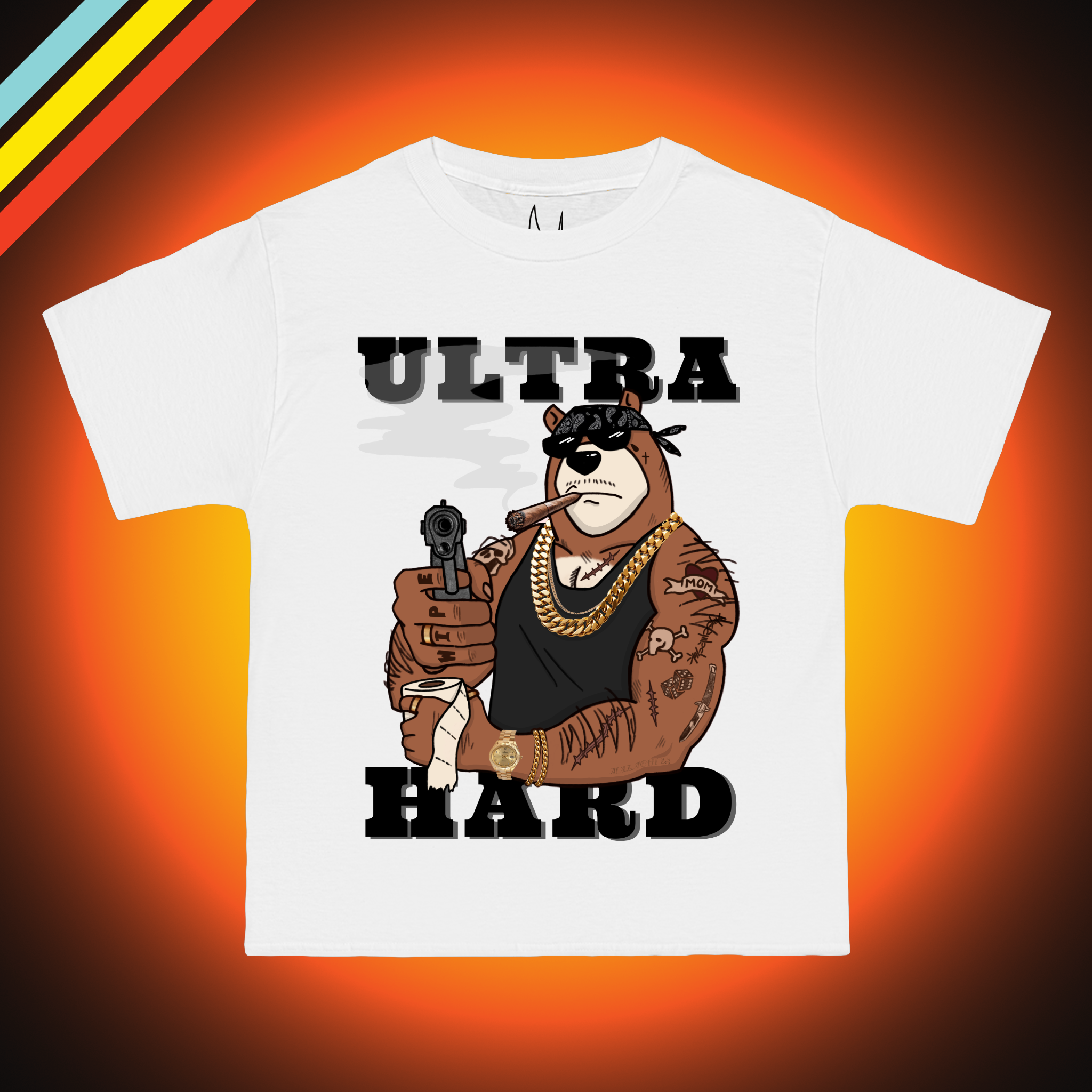 ULTRA HARD - Unisex Tee - Jumbo Size Art